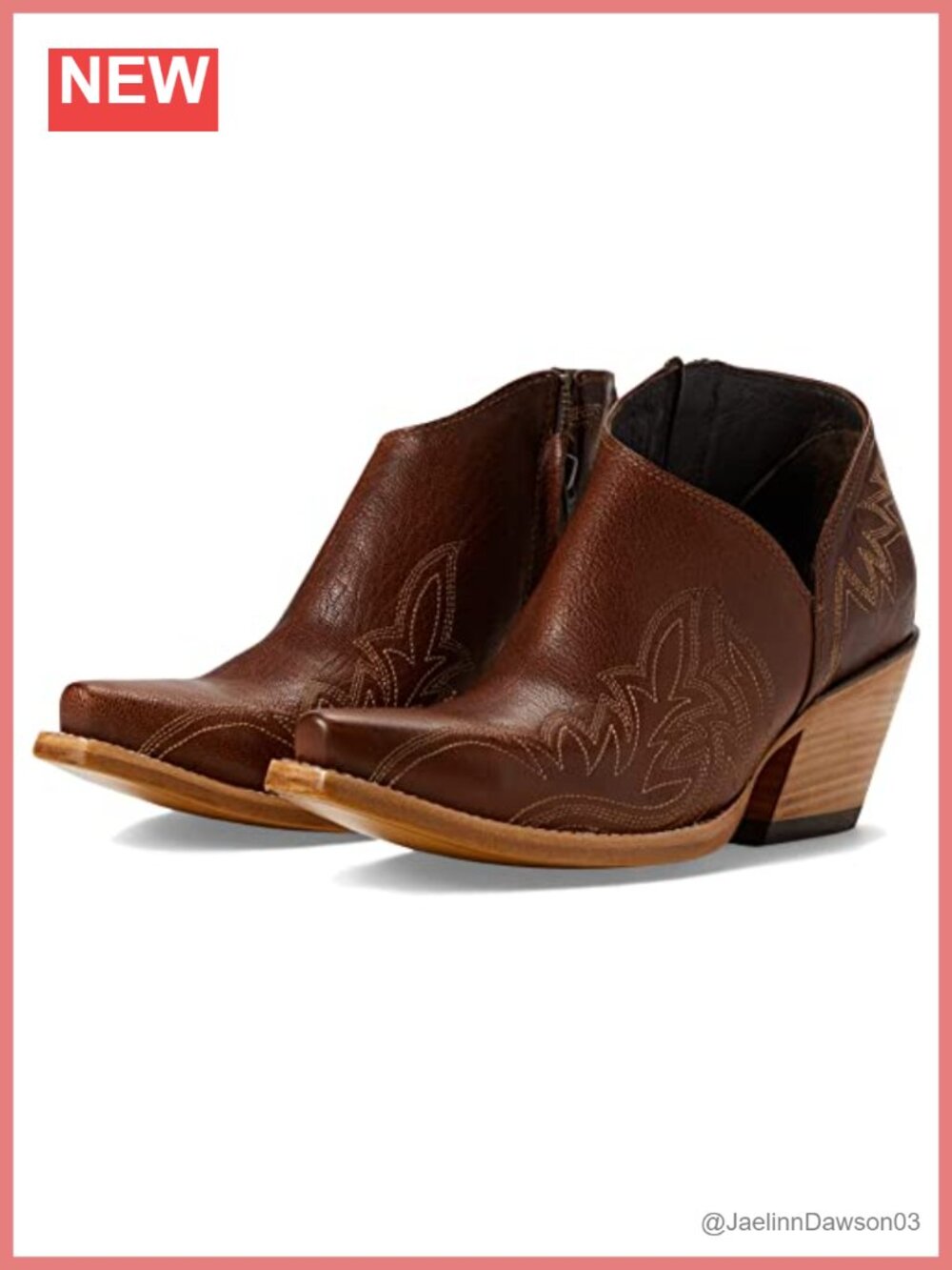 ARIAT Jolene Western Boot Mid-Calf Leather